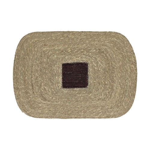 Podkładki na stół z trawy morskiej Quadri Chocolat 50x35, 2 szt - Pomax