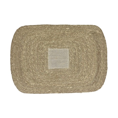 Podkładki na stół z trawy morskiej Quadri Oatmeal 50x35, 2 szt - Pomax