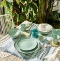 Podstawki pod kubki ceramiczne Shiso Aqua, 4 szt - Pomax
