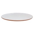Talerze obiadowe porcelanowe Mariage White, 4 szt - Pomax