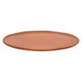 Talerze obiadowe porcelanowe Mariage terracotta, 4 szt - Pomax