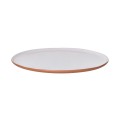 Talerze deserowe porcelanowe Mariage białe, 4 szt - Pomax