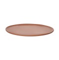 Talerze deserowe porcelanowe Mariage terracotta, 4 szt - Pomax