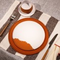 Talerze na przystawki porcelanowe Mariage białe, 4 szt - Pomax
