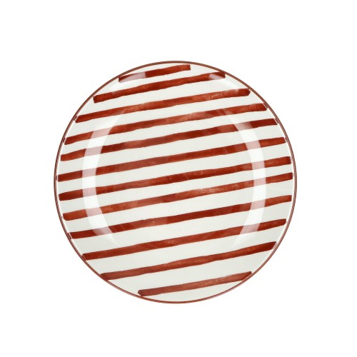 Talerze deserowe porcelanowe Mykonos rust, 4 szt - Pomax