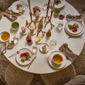 Talerze na przekąski z rantem porcelanowe Leggero białe, 4 szt - Pomax