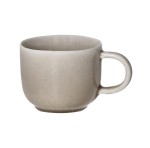 Małe kubki z porcelany Biscotti greige, 4 szt - Pomax