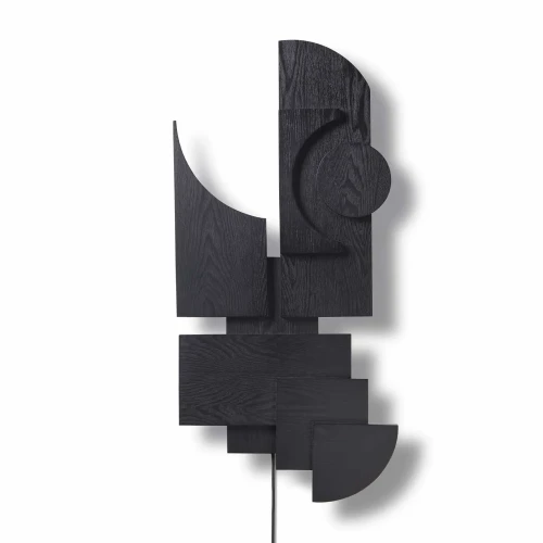 Designerski kinkiet Totel Deco, czarny - PLEASE WAIT to be SEATED