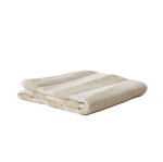 Ręcznik do twarzy frotte w paski Cleo 50x70 cm - Tell Me More