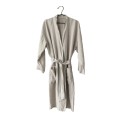 Szlafrok lniany Laval S/M, naturalny - Tell Me More