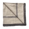 Lniane serwetki w linie Thea 50x50, 4 szt - Tell Me More