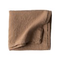 Obrus z miękkiego lnu stone washed 145x330, Hazelnut - Tell Me More
