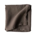 Obrus z miękkiego lnu stone washed 145x330, Taupe - Tell Me More