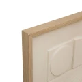 Obraz 3d z reliefem Catalina 60x60, biały - Atmosphera