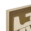 Obraz 3D z reliefem Castille Green Khaki 60x80, khaki - Atmosphera