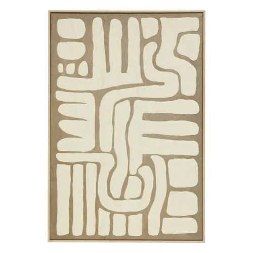 Obraz reliefowy Marcella 60x90, brązowy - Atmosphera