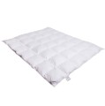 Kołdra z puchu gęsiego 240x220 Amore Medium, batyst, 90% puch, całoroczna - Notte