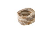 Obrączki na serwetki z marmuru Vita Seashell, 4 sztuki - Muubs