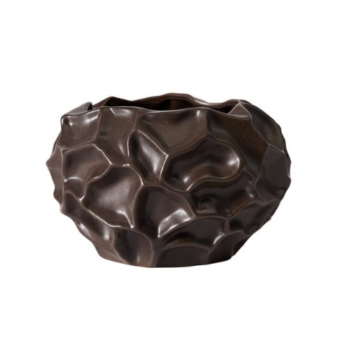 Wazon ozdobny ceramiczny Soil Bowl, Mocha - Muubs