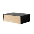 Półka wisząca z szufladą Keep, czarna - Andersen Furniture