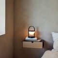 Półka wisząca z szufladą Keep, czarna - Andersen Furniture