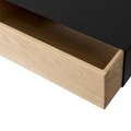 Półka wisząca z szufladą Keep, czarna - Andersen Furniture