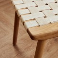 Drewniany stołek z plecionym siedziskiem Seat - Andersen Furniture