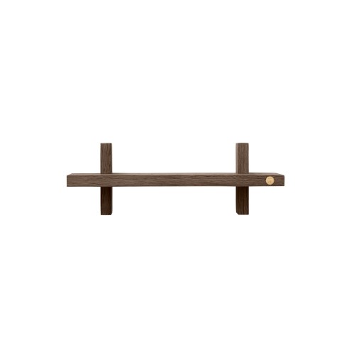 Półka drewniana Treat Single 34x12x11, Smoked - Andersen Furniture