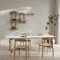 Półka drewniana Treat Single 34x12x11, Oak - Andersen Furniture