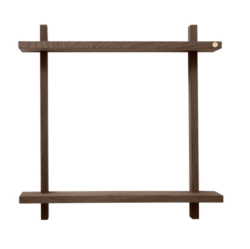 Półka drewniana Treat Double 50x12x50, Smoked - Andersen Furniture