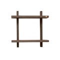Półka drewniana Treat Double 34x12x34, Smoked - Andersen Furniture