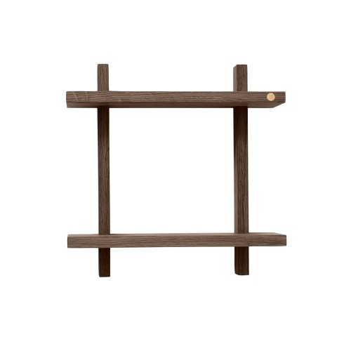 Półka drewniana Treat Double 34x12x34, Smoked - Andersen Furniture