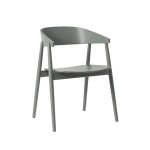Krzesło drewniane AC2, drewno bukowe, szare - Andersen Furniture