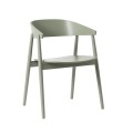 Krzesło drewniane AC2, drewno bukowe, zielone - Andersen Furniture
