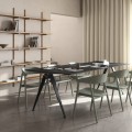 Krzesło drewniane AC2, drewno bukowe, zielone - Andersen Furniture