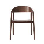 Krzesło drewniane AC2, drewno bukowe, Smoked mat - Andersen Furniture