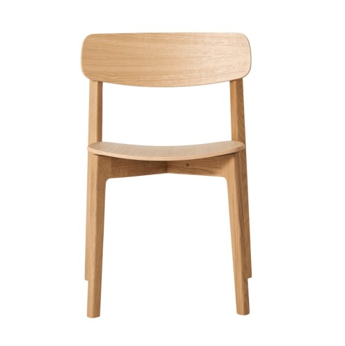 Krzesła drewniane minimalistyczne Anch dąb, 2 szt - Andersen Furniture