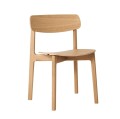 Krzesła drewniane minimalistyczne Anch dąb, 2 szt - Andersen Furniture