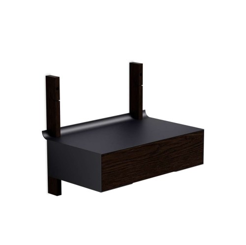 Szuflada do systemu regałów modułowych Smile Smoked 50, czarna - PLEASE WAIT to be SEATED