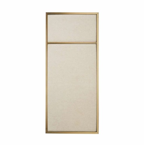 Tablica na notatki Nouveau Pin 27x62,  Brass Canvas - PLEASE WAIT to be SEATED
