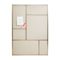 Tablica na notatki Nouveau Pin 89x62,  Brass Canvas - PLEASE WAIT to be SEATED