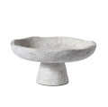 Dekoracyjna misa na nodze z terakoty Luna, szara - Muubs