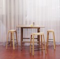 Hoker drewniany Crofton 65, naturany - PLEASE WAIT to be SEATED