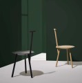Minimalistyczne krzesło drewniane Spade, Navy Blue - PLEASE WAIT to be SEATED