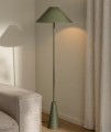 Lampa podłogowa Cannes, zielona - Globen Lighting