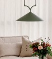 Designerska lampa wisząca Curve 50, zielona - Globen Lighting