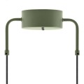 Designerska lampa wisząca Curve 50, zielona - Globen Lighting