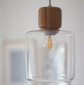 Szklana lampa wisząca Dot 23 - Globen Lighting