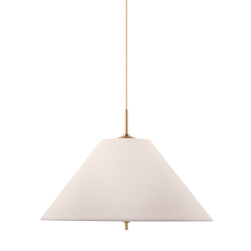 Elegancka lampa wisząca Iris 50, kremowa - Globen Lighting