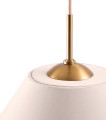Elegancka lampa wisząca Iris 50, kremowa - Globen Lighting